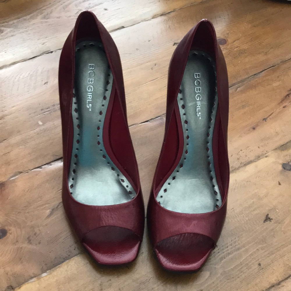 BCBG Patent Leather High Heels